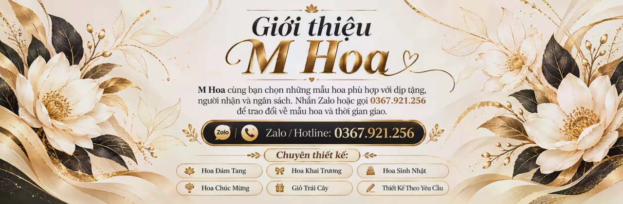 Ảnh bìa Shop hoa tươi Kiên Giang - Để lời nhắn thêm dịu dàng